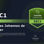 Mijn SEC1 certificaat.