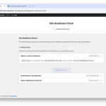 Screenshot van de plugin interface.