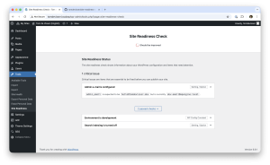 Screenshot van de plugin interface.